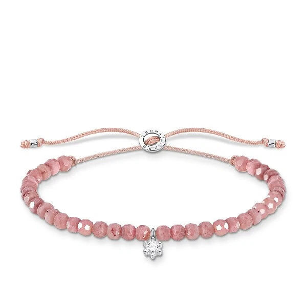 THOMAS SABO Armband "Rosa Perlen mit weissem Stein" A1987-401-9 - Bild 1 von 1