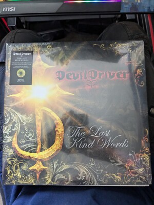 DevilDriver The Last Kind Words SPLATTER VINYL EX+ Double 2018 LP