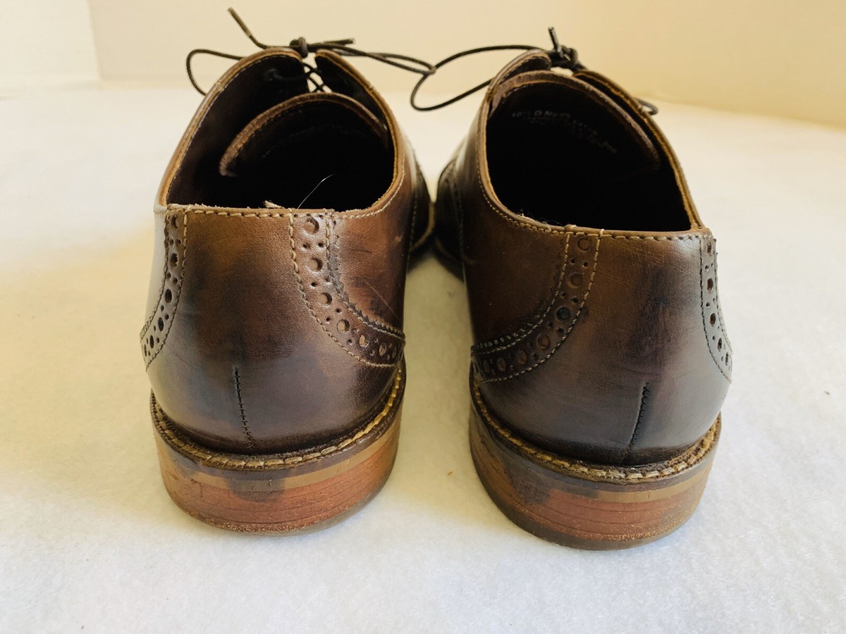 BRAND NEW Florsheim Castellano Cap Toe Brown Leather Oxford 14140-200 Sz 11 D Shop Florsheim Brown Leather Shoes | The Suit Depot main image 4
