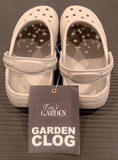 Grey Garden Clog Easy Slip On Size XL New With Tag On Unused