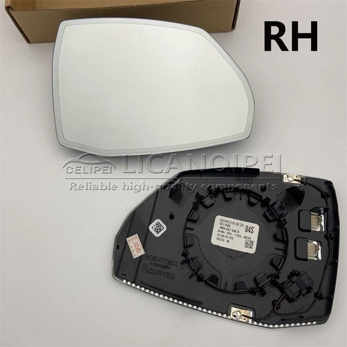 17-24 OEM Audi Q5 Q7 RH SIDE VIEW MIRROR Convex surface GLASS AUTO DIM HEATED
