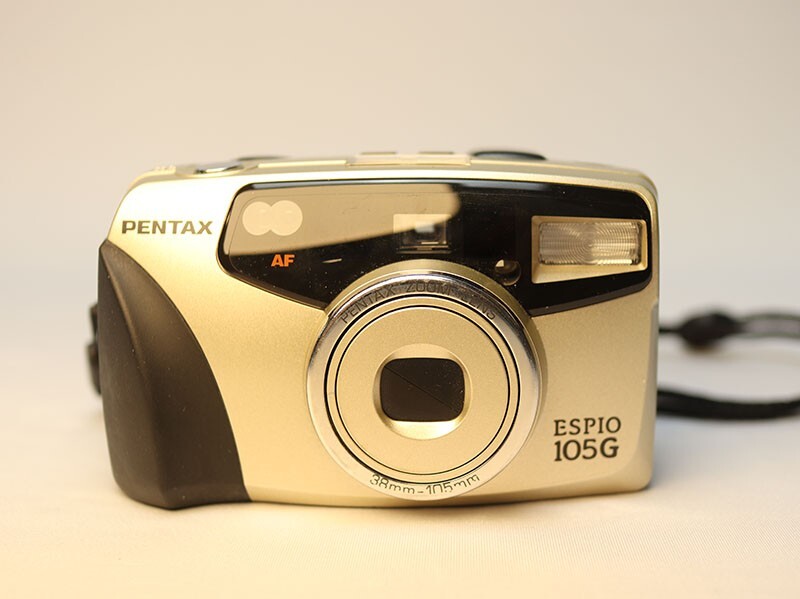 ⭐Pentax ESPIO 105G 35mm Point Shoot Film Camera 38-105mm Zoom
