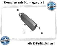 Endschalldämpfer für Suzuki Grand Vitara II 1.6 AWD 3-Tür Auspuff Montagesatz