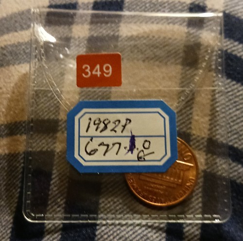 1982 Large & Small Date Zinc Pennys Lincoln Cent 2.5 & 3.1 Grams && Error Penny! - Picture 9 of 9
