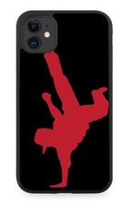Breakdancer Rubber Phone Case Breakdancing Break Dance Dancer Dancing Move DJ51