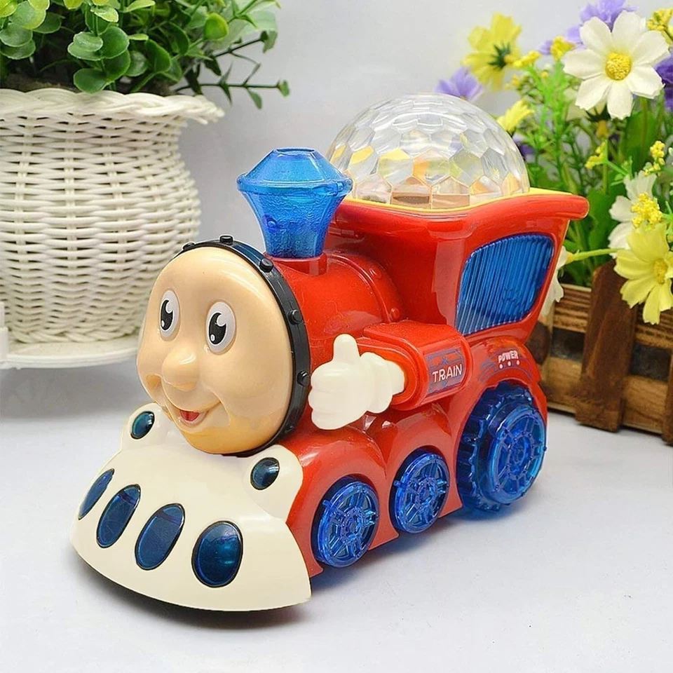 YSAMAX Kids Toy Train, Flashing Light and Music Sound Toy for Kids - Image 3 of 4