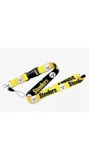 Pittsburgh Steelers NFL Football high quality lanyard ID Holder keychain USA