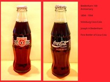Coca-Cola 8 Oz Bottle Biedenharn 100 Anniversary  1894 - 1994 (Make Offer)