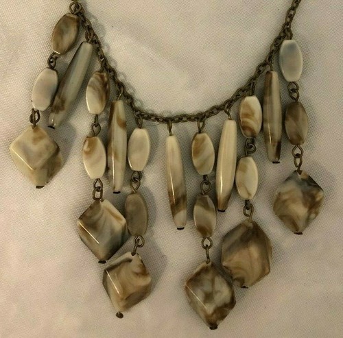 Rock Dangle Beads Necklace | eBay