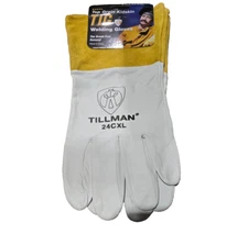 New Tillman Top Grain Kidskin Tig Welding Gloves, 24CXL