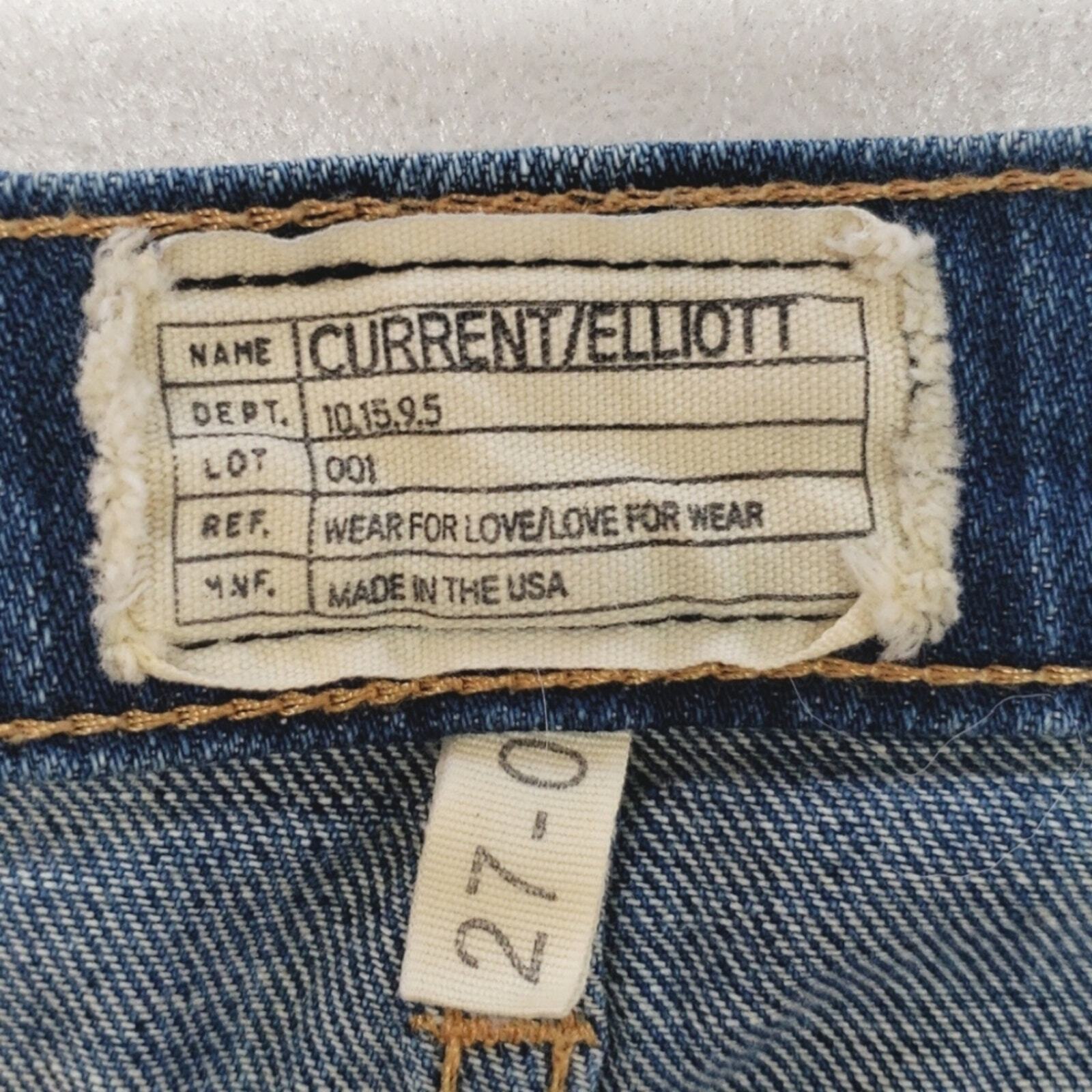 Current Elliott Panhandler Patchwork Jeans Women'… - image 11