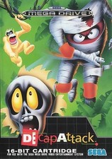Thumbnail of ebay&reg; auction 127527585634 | Decap Attack - Sega Mega Drive Action Abenteuer Strategie Videospiel OVP