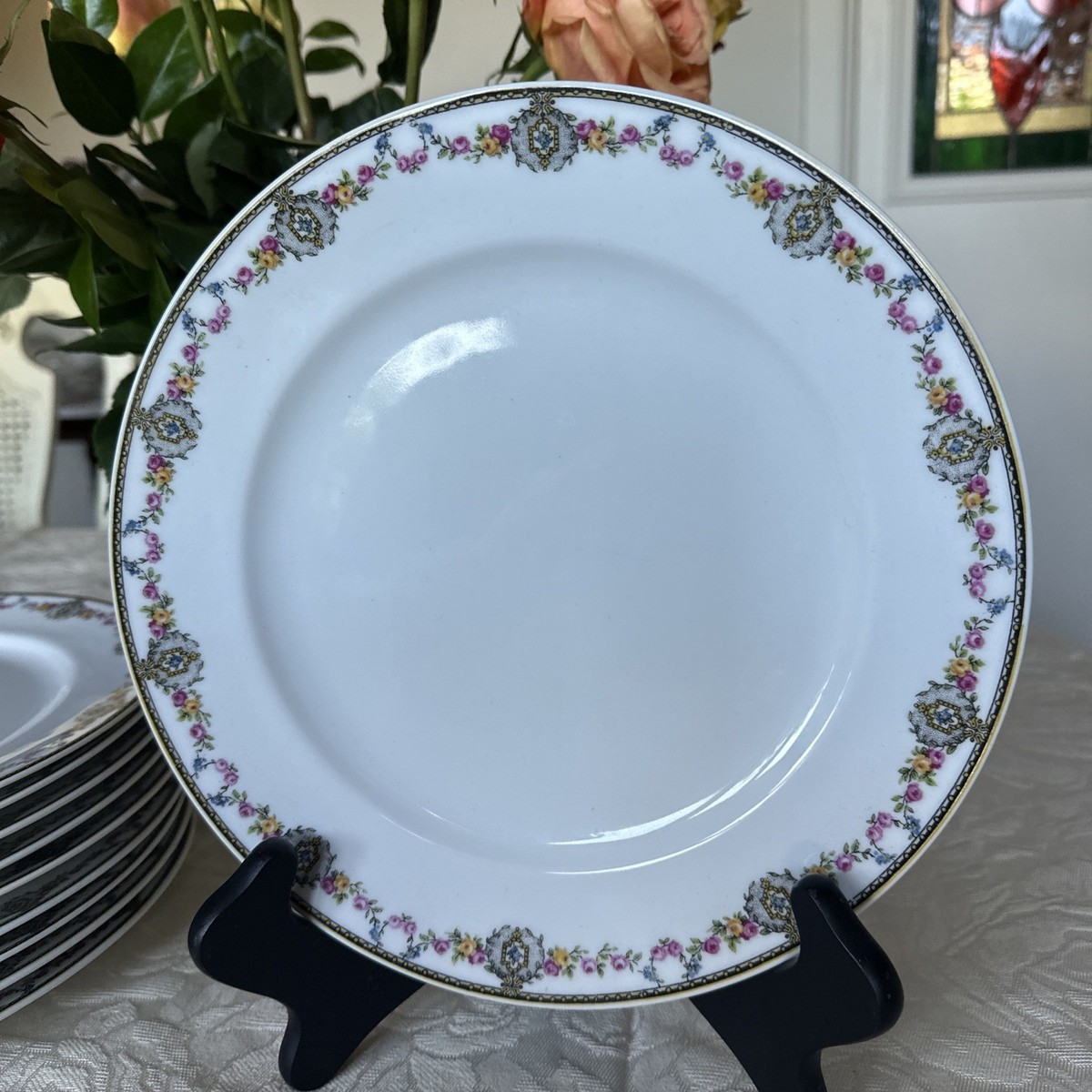 CHARLES AHRENFELDT - Limoges France -Depose GARLAND ROSE - 9