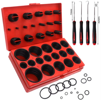 423PCS Set Universal O-Ring Assortment 32 Size Nitrile Rubber Ring Seal O Ring G