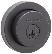 Kwikset 159RDT-S.STRKP Milan Double Cylinder Keyed Entry Deadbolt - Black