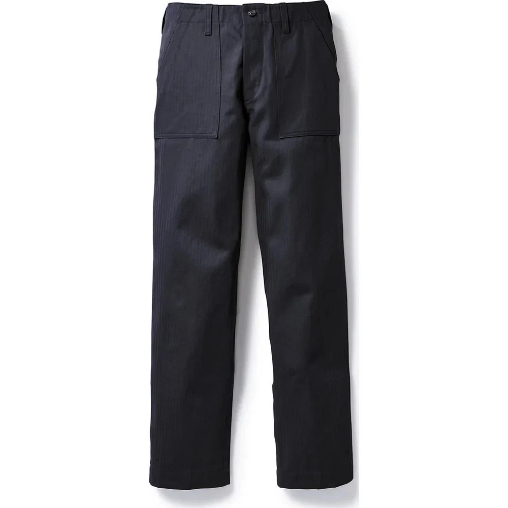 Filson Archive Herringbone Supply Pant Navy Dark Blue USA Made
