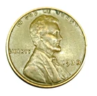 1938 XF/XF Lincoln Wheat Penny Cent -Nice Detail #111