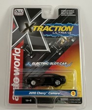 Auto World Xtraction Ultra-G 2010 Chevy Camaro Black HO Slot Car