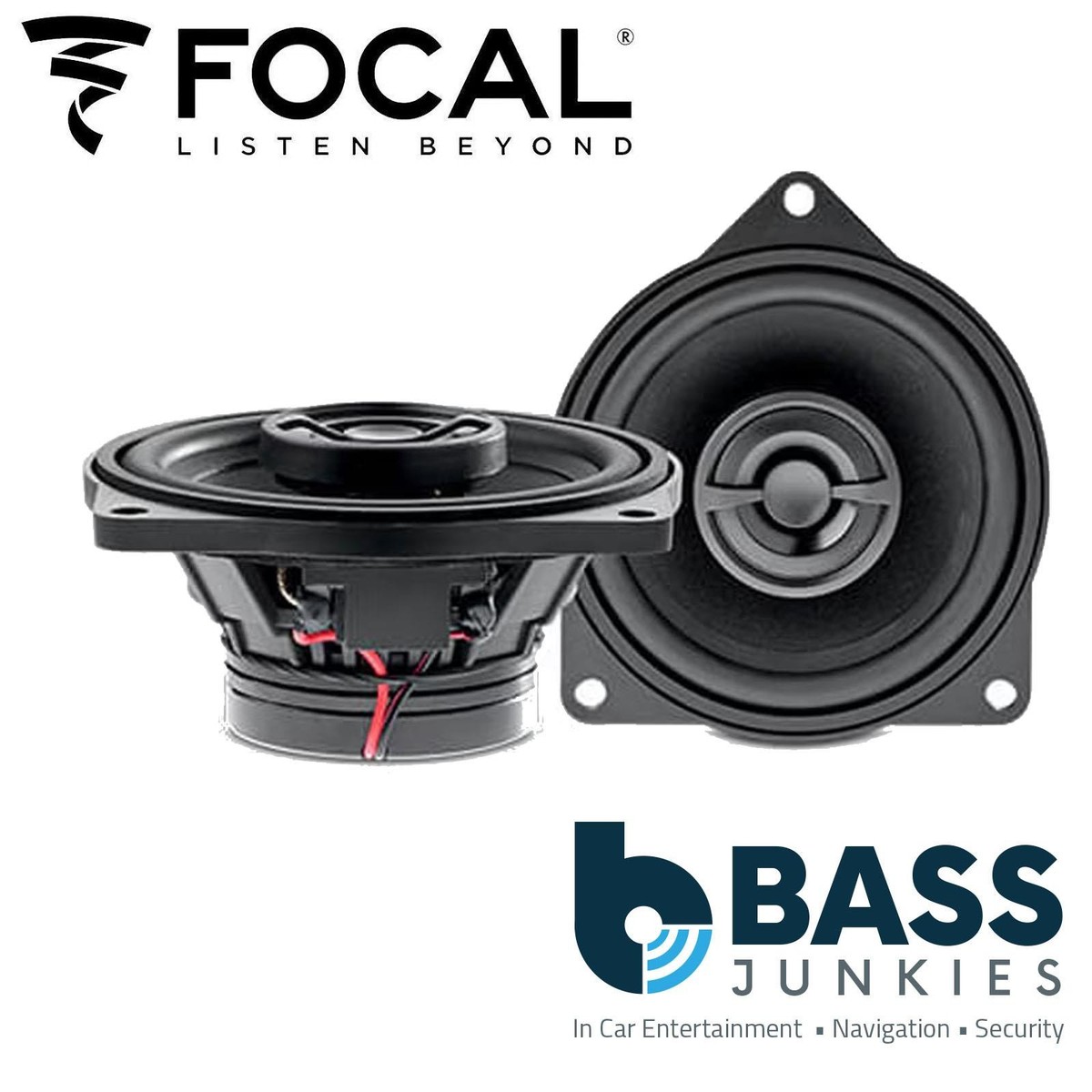 Focal ICBMW100L 10cm Coaxial Speakers Way 80W For BMW X3 F25 10