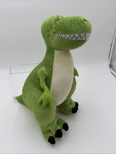 Disney Store Pixar Toy Story Rex Dinosaur 12" Plush Exclusive Original Stuffed