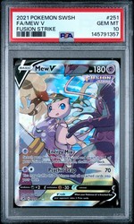 Mew V (Alternate Full Art) 251/264 Fusion Strike
