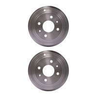 2 Bremstrommeln Ø 214 Mm Ø 13,4 Mm Hella FüR U.A. Fiat Punto