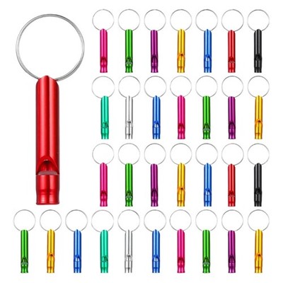 Keychains Whistle Hiking Camping Whistle Aluminum Emergency Survival Whistle