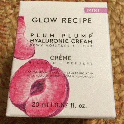 Glow Recipe Miniature Plum Plump Hyaluronic Cream 20ml / 0.67 fl oz NEW IN BOX