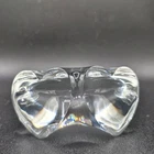 Stuben "True Love" Double Heart Art Glass Paperweight #8783 Signed Lead Crystal