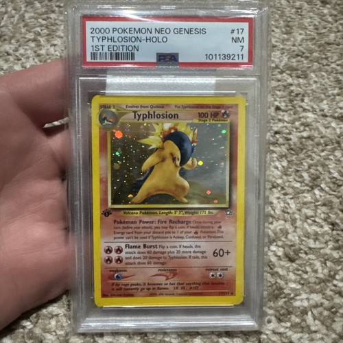 Typhlosion (1st Edition) graded PSA 7 for sale on eBay