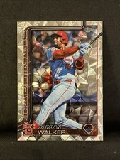 2025 Topps Series 2 - Jordan Walker #485 Diamante Foilboard