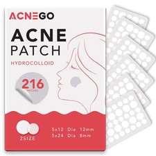 216 Counts Pimple Patches for Face, Hydrocolloid Acne 216 Count Pack of 1 