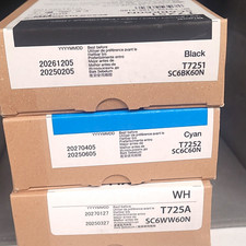 Epson UltraChrome DG Ink 600ml T7251 T7252 T725A Black Cyan White