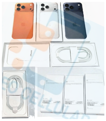 Apple iPhone 17 Pro Max 17 Pro Empty Retail Box with Manual and