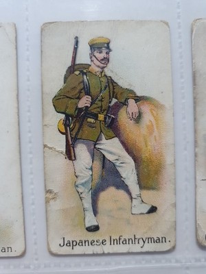 Hill's Sweet America Zigarettenkarte, Colonial Troops, Japanese Infantryman (Cig13