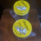 2 Vintage Osterizer 8oz Mini Blend Container Cup Plastic Metal yellow Lids — photo 4