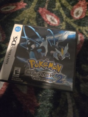 Pokemon Black Version 2 - Nintendo DS Case And Manual Only 