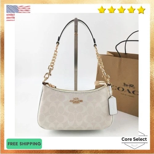 Coach ショルダーバッグ ホワイト バッグ & ハンドバッグ 女性用 | eBay