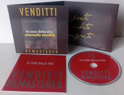 ANTONELLO VENDITTI Le Cose Della Vita (1973) CD EDIT. Corriere Della Sera 2011