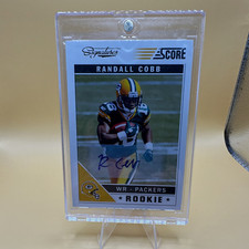 Panini 2011 Score Randall Cobb Green Bay Packers #377 Rookie Autograph Card