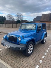 Rare Blue Jeep Wrangler Overland 2.8L - FH64VGL Diesel Automatic