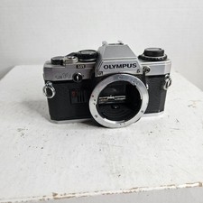 Olympus om-10 SLR Film Camera 35mm, Body Only, Tested.