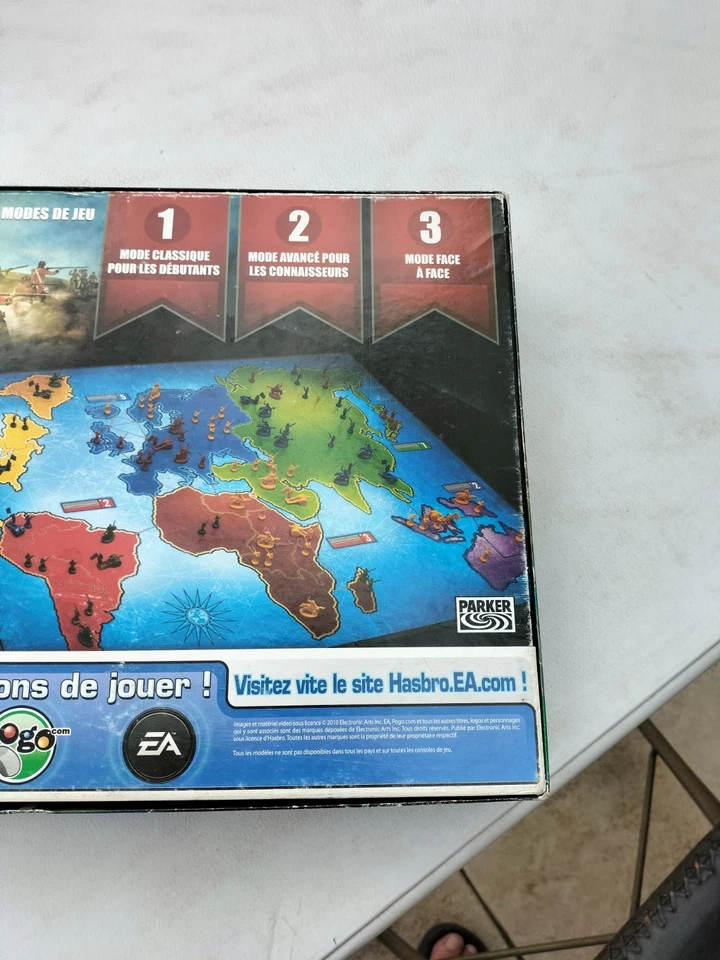 Ancien Jeu De Société RISK LA CONQUETE DU MONDE Hasbro Complet Année 2010 😉 - Photo 3/4