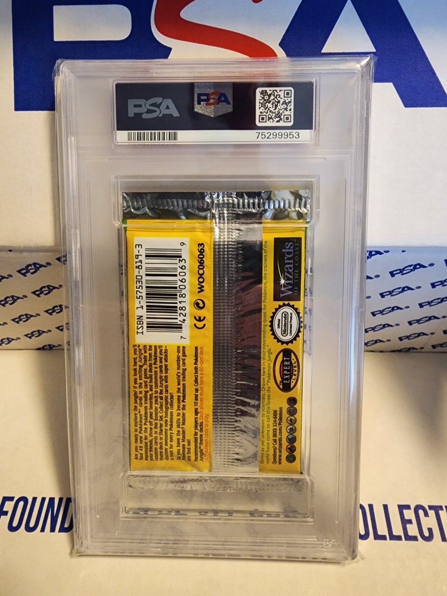 PSA 9 - 1999 Pokmon TCG Jungle Booster Pack Flareon | eBay