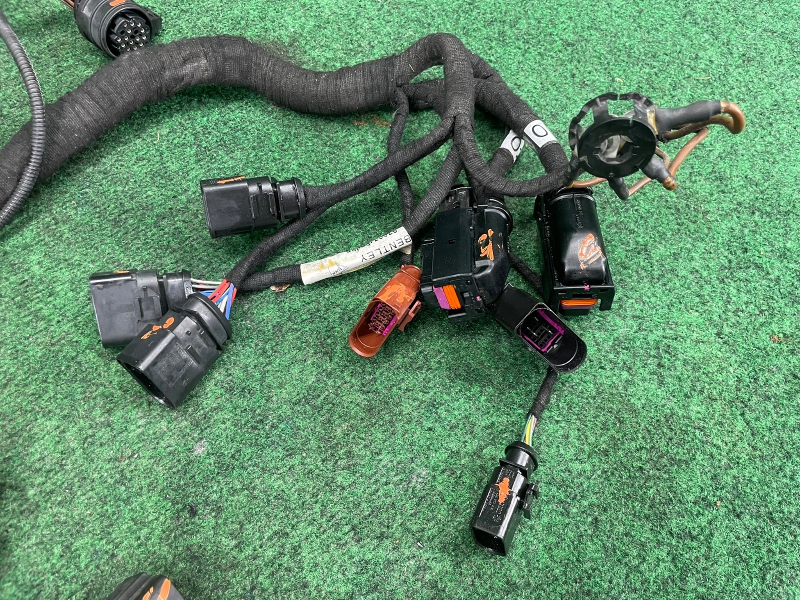 2007 Bentley Continental GTC GT 6.0L Engine Ignition Wire Cable Harness OEM