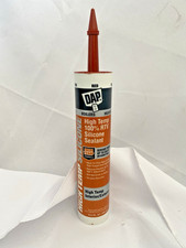 Dap 08013 Waterproof RTV HIGH TEMP Silicone Sealant, 10.3 Oz Red 550 degrees