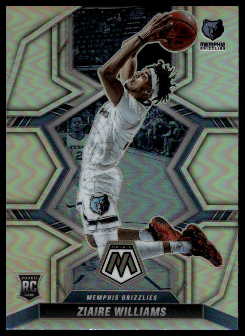 2021-22 Panini Mosaic #216 Ziaire Williams Silver