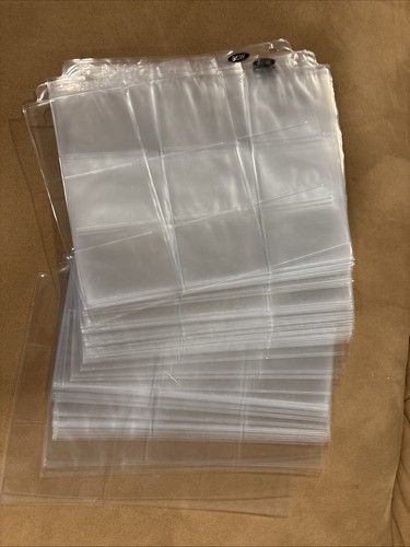 BCW Card Sleeves for Binder Trading Cards 150 Pack Used
