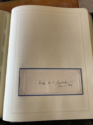 #ad #ad Great War Victoria Cross Admiral Victor Crutchley VC signed piece and biography GBP 99.99