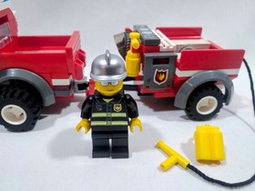 🔥LEGO City 7942 Off Road Fire Rescue 100% Complete w/ Instructions & Minifigure